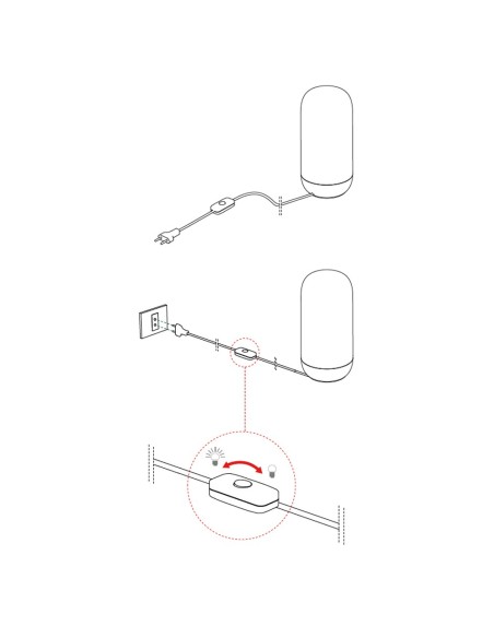 Artemide Gople Plug Lámpara de sobremesa