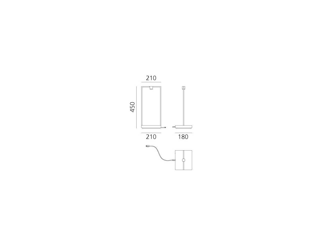 Artemide Curiosity 45 Lámpara de sobremesa