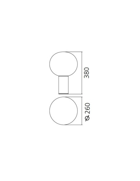 Artemide Laguna 26 Lámpara de sobremesa