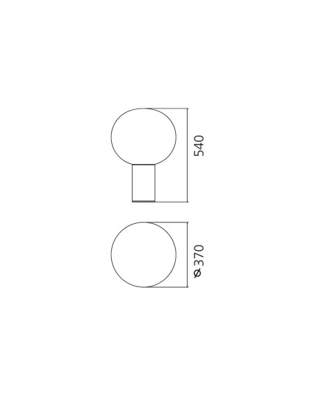 Artemide Laguna 37 Lámpara de sobremesa