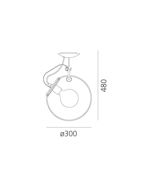 Artemide Miconos Lámpara de techo