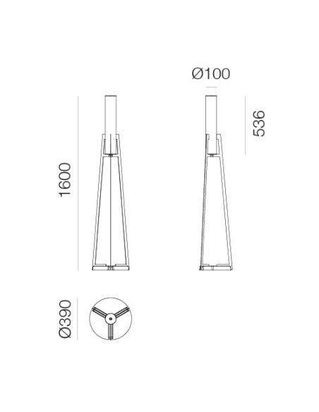 Artemide Criosfera Lámpara de pie