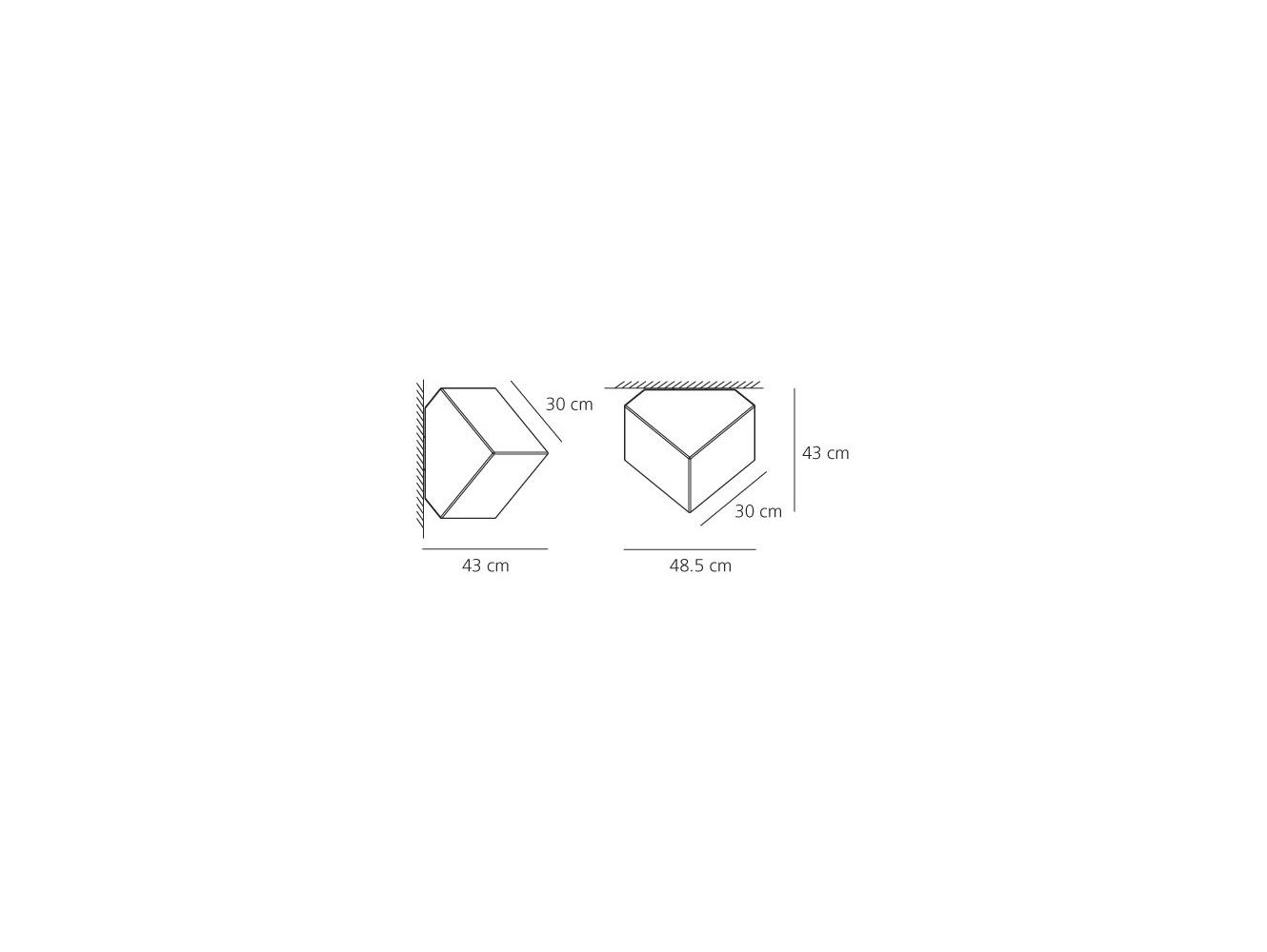 Artemide Edge 30 Lámpara de techo