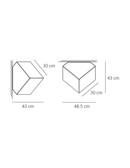 Artemide Edge 30 Lámpara de techo