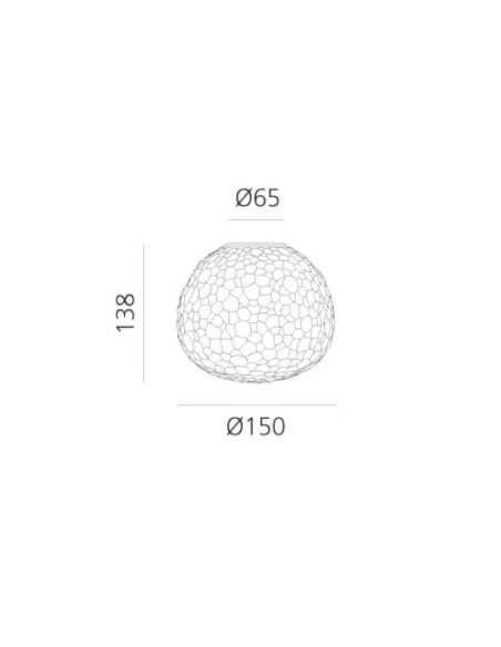 Artemide Meteorite 15 Lámpara de techo