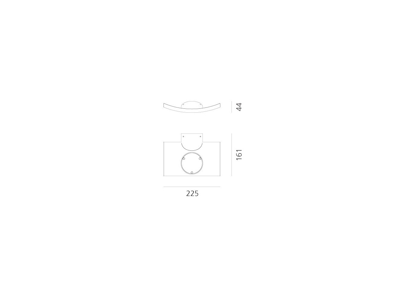 Artemide Microsurf Aplique de pared