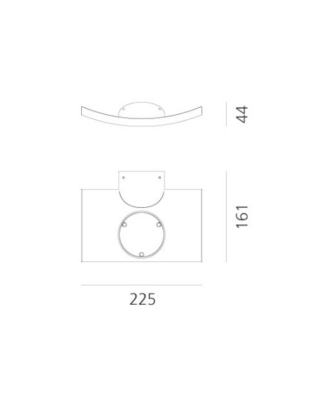 Artemide Microsurf Aplique de pared