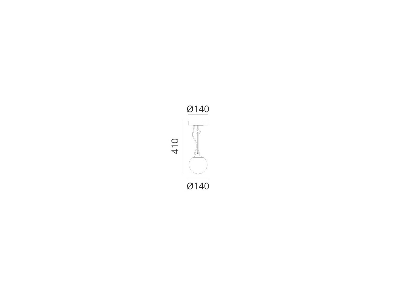 Artemide NH 14 Lámpara de techo