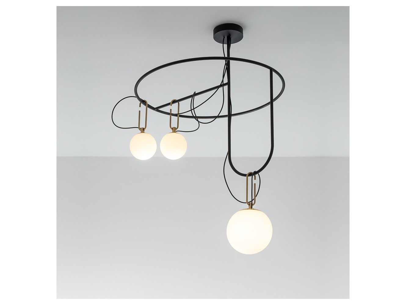Artemide NH S4 Circolare Lámpara de suspensión