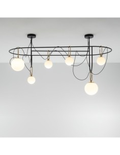 Artemide NH S5 Ellittica Lámpara de suspensión