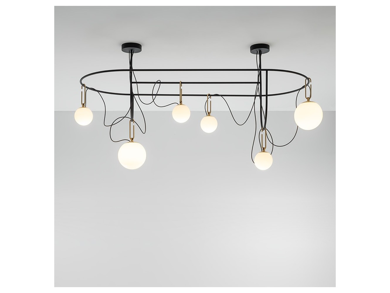 Artemide NH S5 Ellittica Lámpara de suspensión
