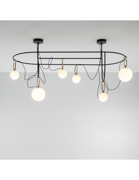 Artemide NH S5 Ellittica Lámpara de suspensión
