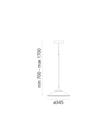 Artemide Orsa 35 Lámpara de suspensión