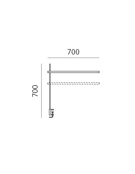 Artemide Talak Professional Complete Clamp Lámpara de sobremesa