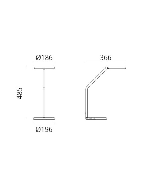 Artemide Vine Light Pure Integralis Lámpara de sobremesa