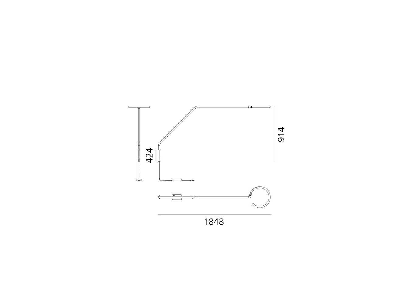 Artemide Vine Light L Aplique de pared