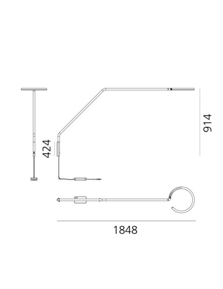 Artemide Vine Light L Aplique de pared