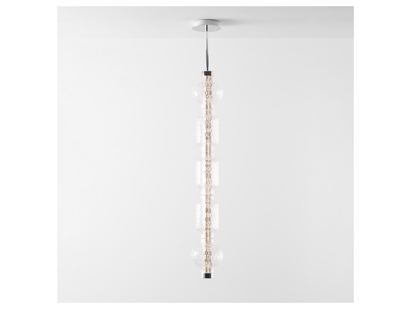 Artemide Alambicco Vertical 5 Vetri 2700 Lámpara de suspensión
