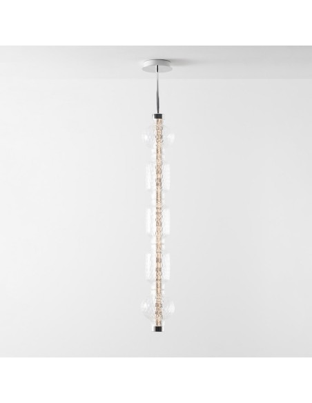 Artemide Alambicco Vertical 5 Vetri 2700 Lámpara de suspensión