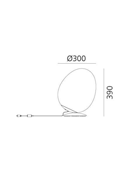 Artemide Stellar Nebula Lámpara de sobremesa