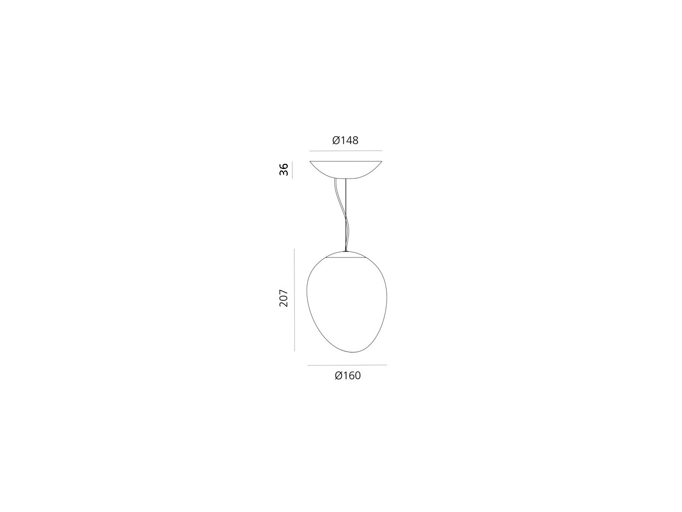 Artemide Stellar Nebula 16 Lámpara de suspensión