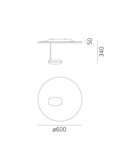 Artemide Droplet Mini Lámpara de techo