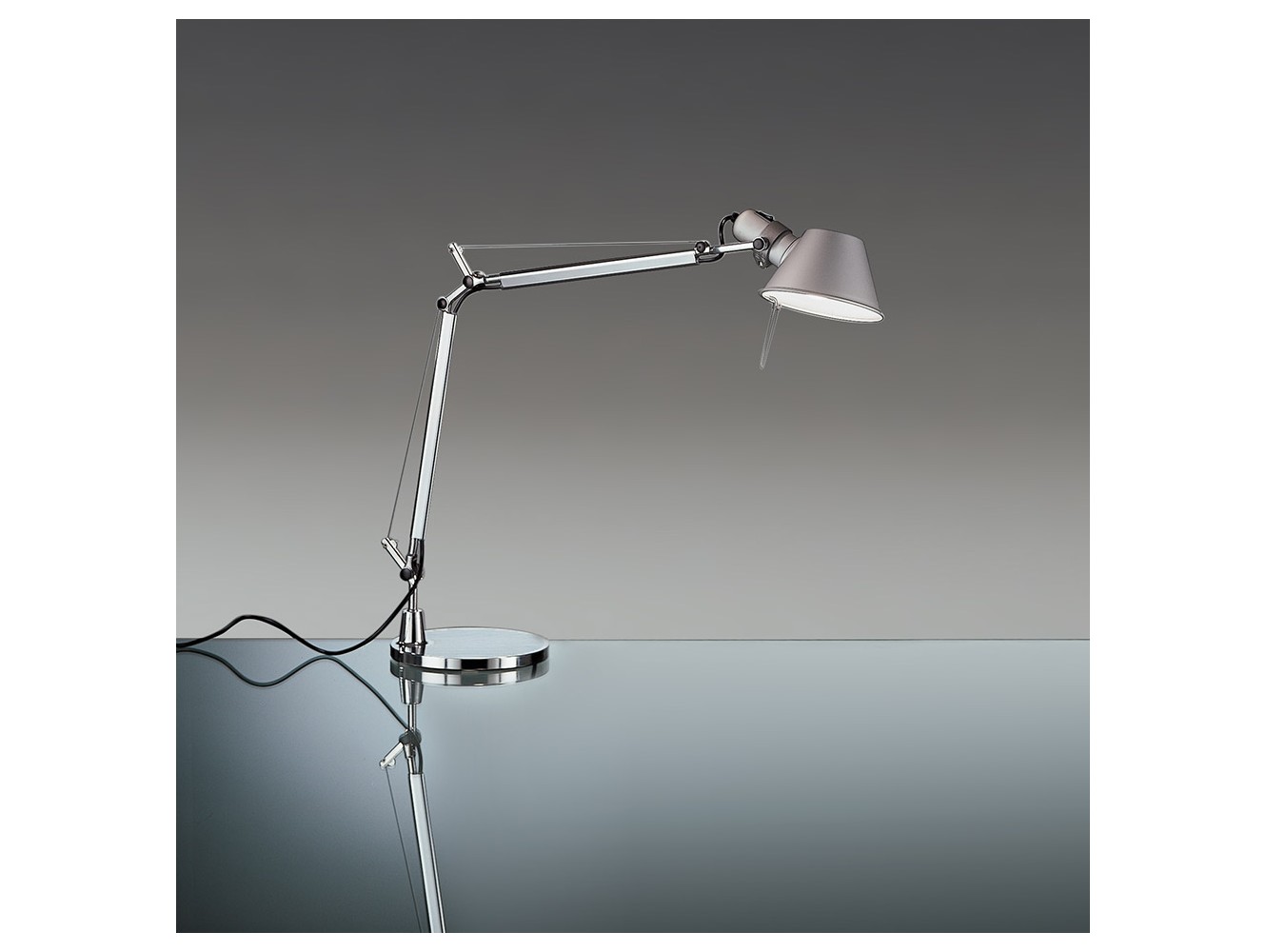 Artemide Tolomeo Mini LED lámpara de sobremesa (sólo cuerpo) Aluminio