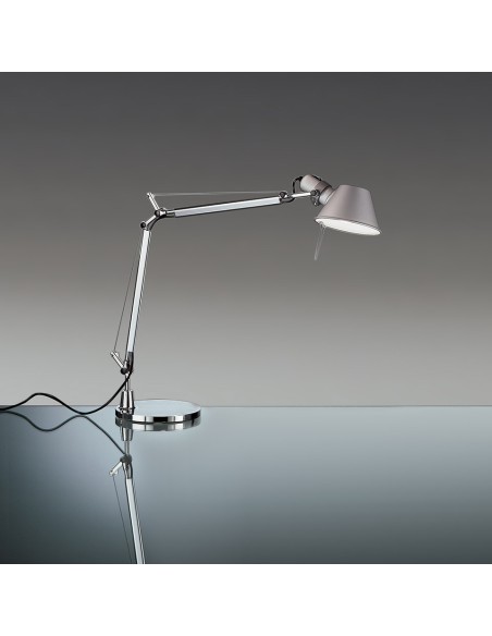 Artemide Tolomeo Mini LED lámpara de sobremesa (sólo cuerpo) Aluminio