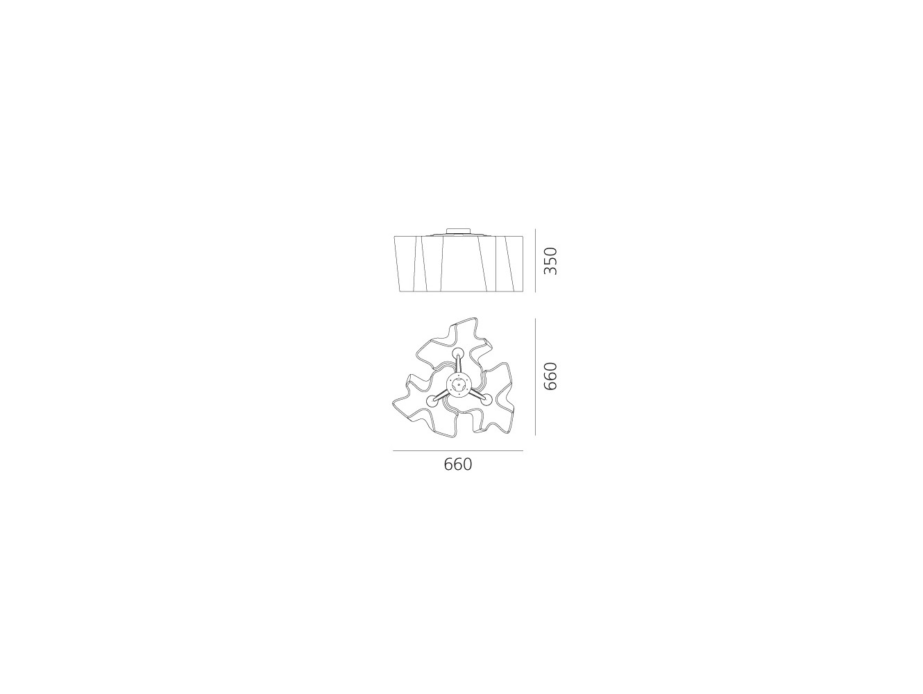 Artemide Logico C 3x120° Lámpara de techo
