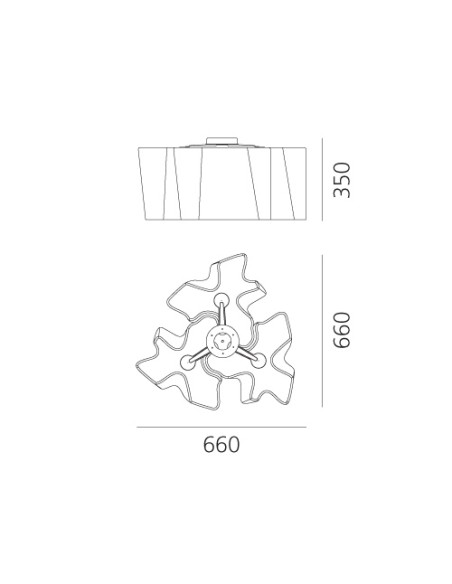 Artemide Logico C 3x120° Lámpara de techo