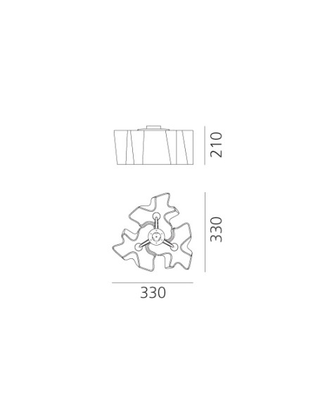 Artemide Logico Micro C 3x120° Lámpara de techo