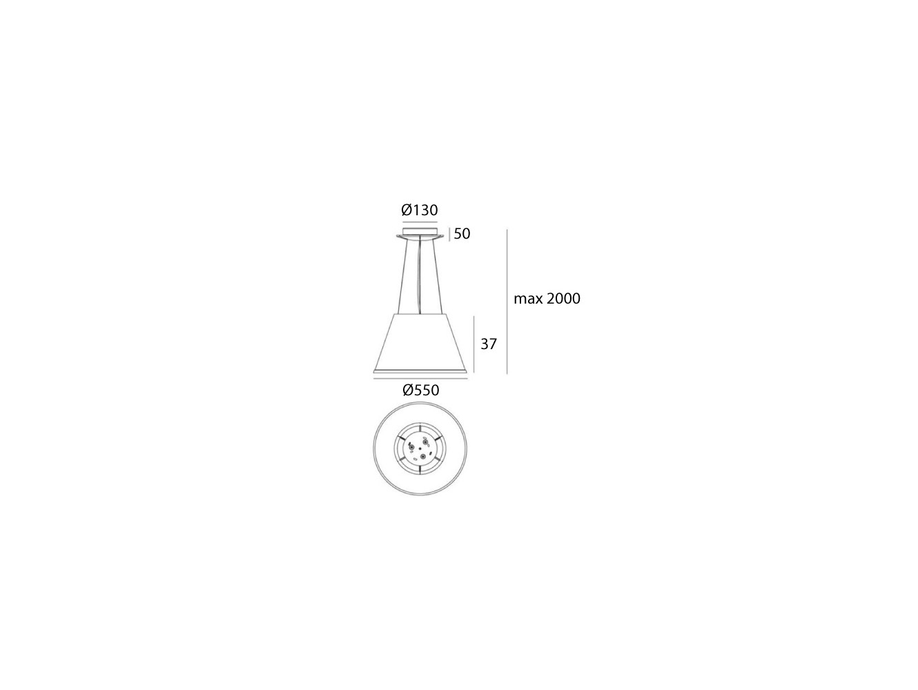 Artemide Choose Mega S Lámpara de suspensión