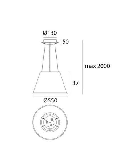Artemide Choose Mega S Lámpara de suspensión