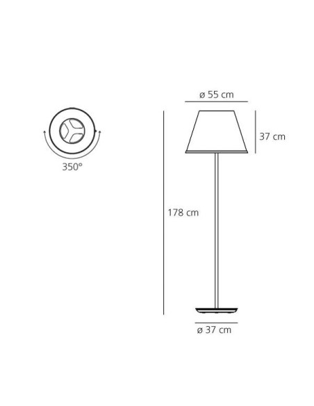 Artemide Choose Mega F Lámpara de pie