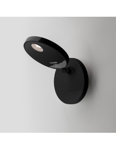 Artemide lámpara de pared Demetra W Sin Conmutador 2700K Negro Mate