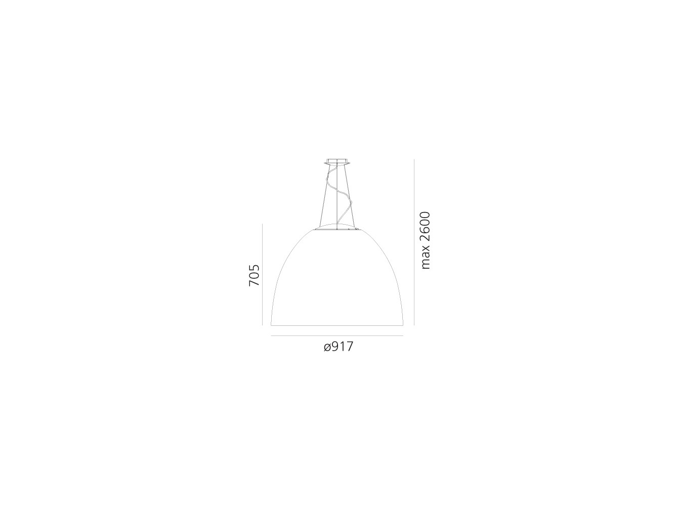 Artemide Nur Acoustic Lámpara de suspensión