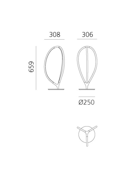 Artemide Arrival Lámpara de sobremesa