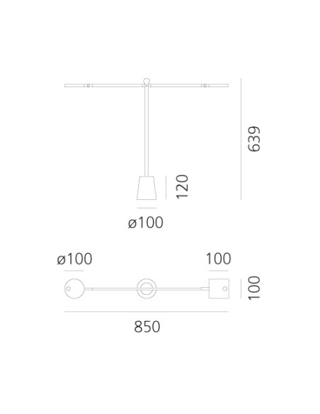 Artemide Equilibrist Lámpara de sobremesa