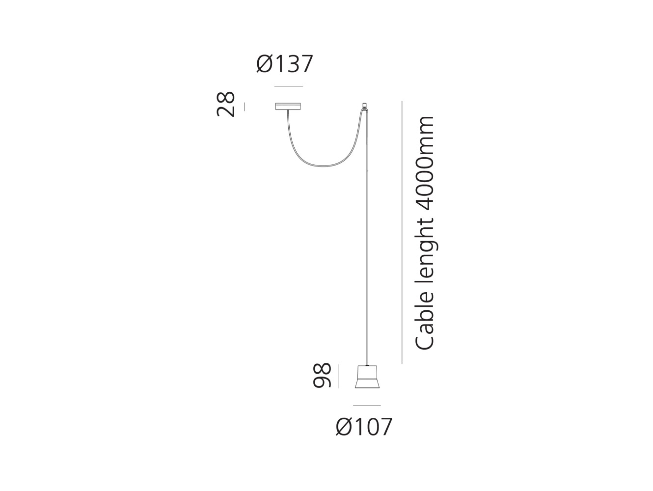 Artemide Giò Light S Decentrata Lámpara de suspensión