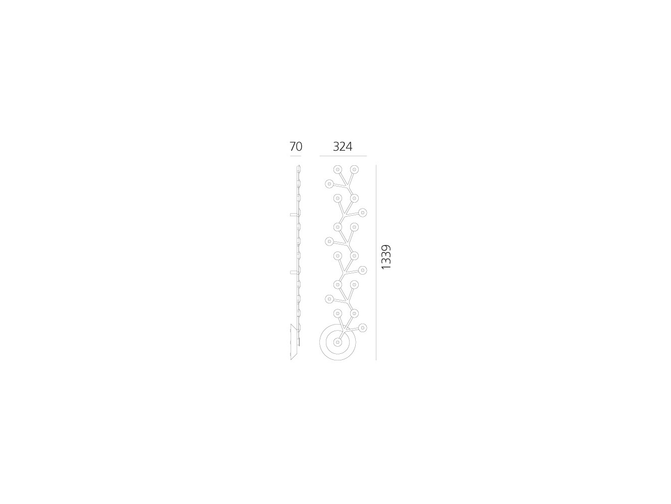 Artemide Led Net Line 125 Lámpara de techo