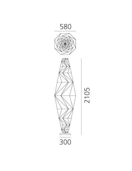 Artemide Minomushi Lámpara de pie