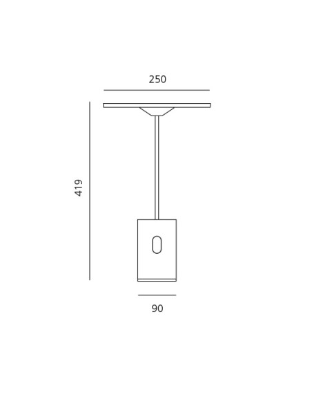 Artemide Sisifo Lámpara de sobremesa