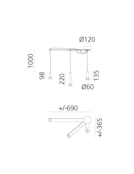 Artemide Stablight Lámpara de suspensión
