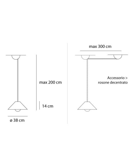 Artemide Aggregato Lámpara de suspensión