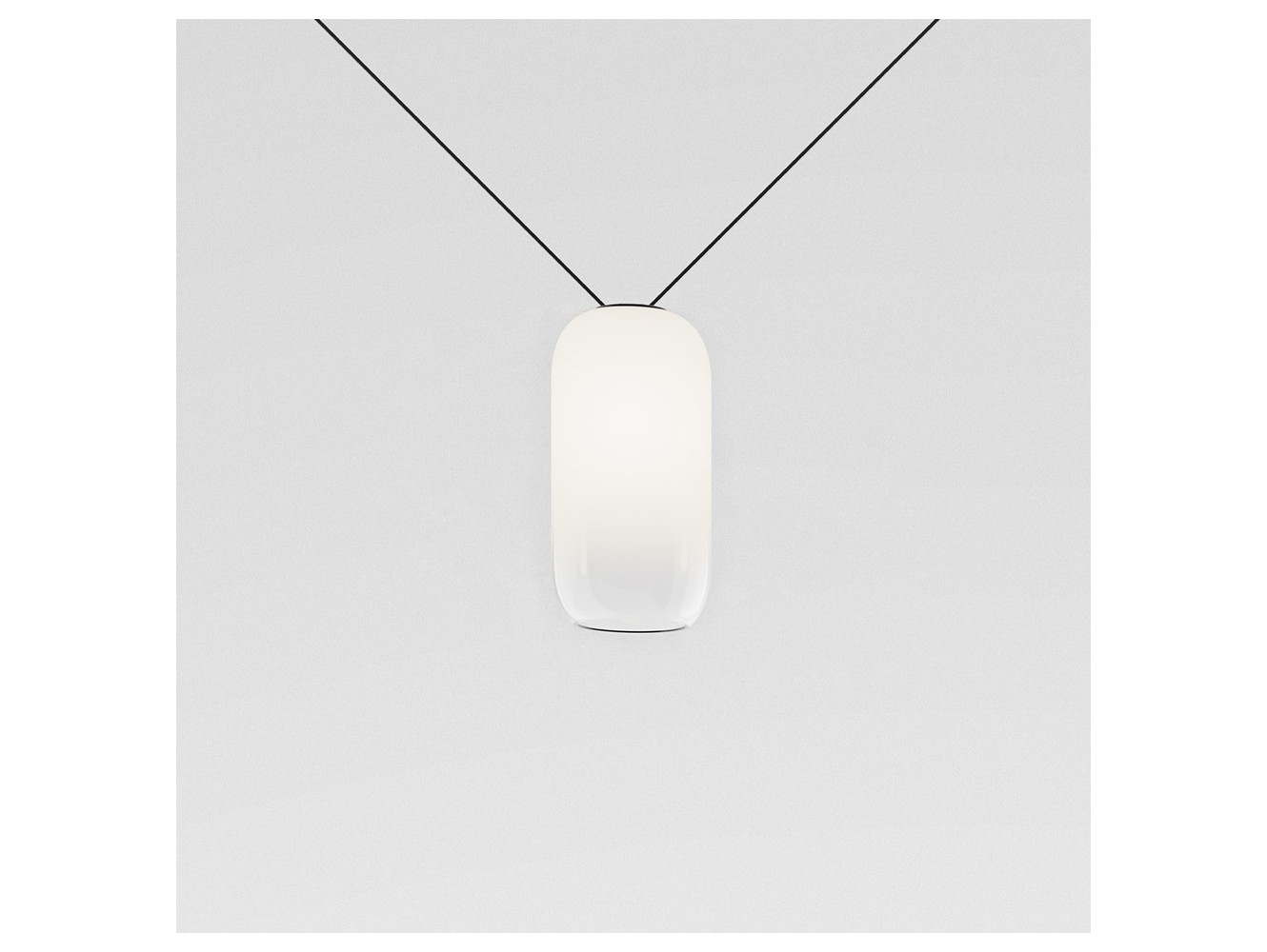 Artemide Funivia Plug Gople Lámpara de suspensión