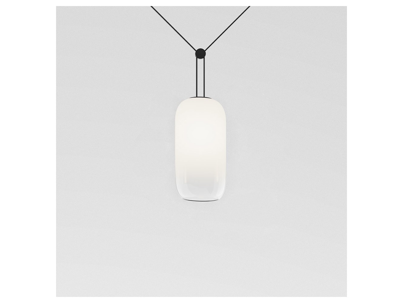 Artemide Funivia Plug Gople Lámpara de suspensión