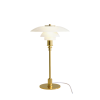 Louis Poulsen PH 3-2 lámpara de sobremesa Dorado pulido GLASS 40W E14 BRASS PVD