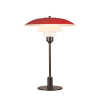 Louis Poulsen PH 3½-2½ lámpara de sobremesa 60W INC E14 RED
