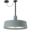 Marset Soho C lámpara de techo Fixed Stem LED Gris Piedra