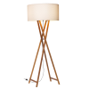Marset Cala p165 lámpara de pie Roble - Blanco perla